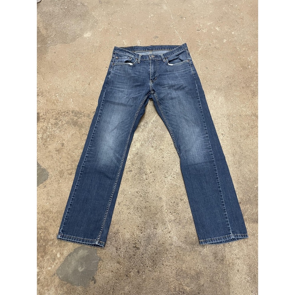 Levis 559 Jeans Mens 32x32 Blue Denim Straight Leg‎ Mid Rise Zip Fly 5-Pocket